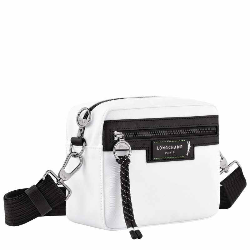 White Longchamp Le Pliage Energy S Women's Crossbody Bags